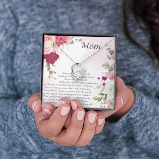 Gearhumans 3D Happy Mothers Day Forever Love Necklace GO22042113 ShineOn Fulfillment