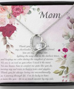 Gearhumans 3D Happy Mothers Day Forever Love Necklace GO22042113 ShineOn Fulfillment Standard Box 