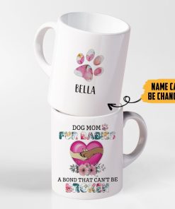 Gearhumans 3D Happy Mothers Day Gift Dog Mom Custom Name Mug GO090413 Mug