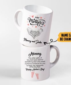 Gearhumans 3D Happy Mothers Day Gift First Mothers Day Custom Name Mug GO080417 Mug