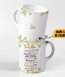 Gearhumans 3D Happy Mothers Day Gift Mom You Are The World Custom Name Mug GO25042 Mug