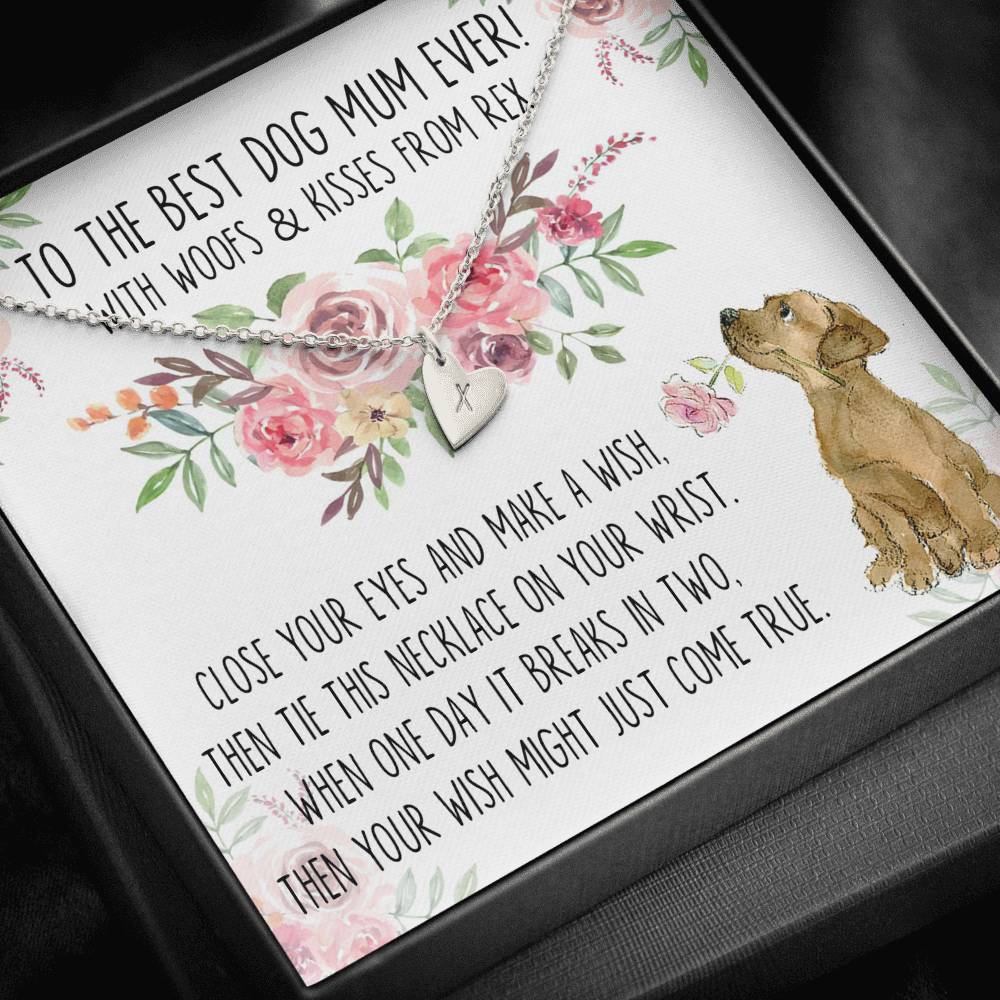 Gearhumans 3D Happy Mothers Day Gift To Dog Mom Sweetest Hearts Necklace 1 Gearhumans 3D Happy Mothers Day Gift To Dog Mom Sweetest Hearts Necklace GO22042123 ShineOn Fulfillment Sterling Silver - 1 Heart