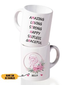 Gearhumans 3D Happy Mothers Day Gift To Mother Custom Name Mug GO130410 Mug