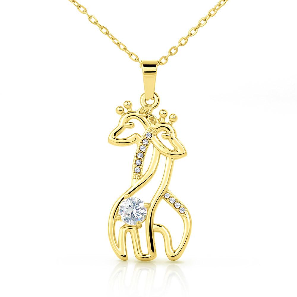 Gearhumans 3D Happy Mothers Day Graceful Love Giraffe Necklace 5 Gearhumans 3D Happy Mothers Day Graceful Love Giraffe Necklace GO22042111 ShineOn Fulfillment