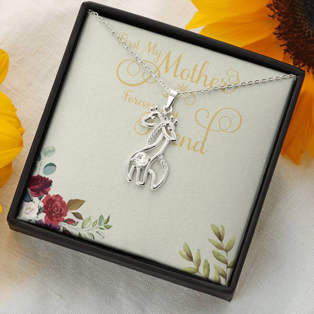 Gearhumans 3D Happy Mothers Day Graceful Love Giraffe Necklace 3 Gearhumans 3D Happy Mothers Day Graceful Love Giraffe Necklace GO22042111 ShineOn Fulfillment