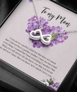 Gearhumans 3D Happy Mothers Day Infinity Hearts Necklace GO20042126 ShineOn Fulfillment 
