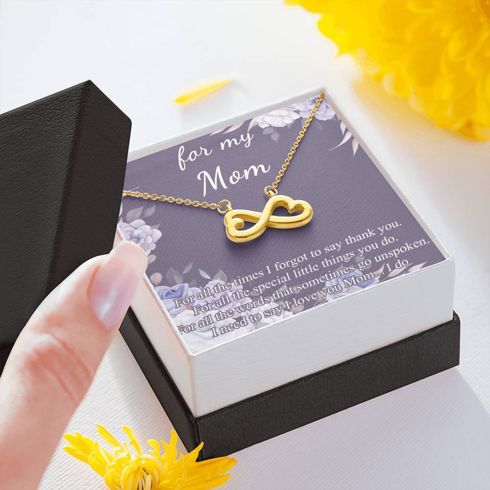 Gearhumans 3D Happy Mothers Day Infinity Hearts Necklace 6 Gearhumans 3D Happy Mothers Day Infinity Hearts Necklace GO26042114 ShineOn Fulfillment
