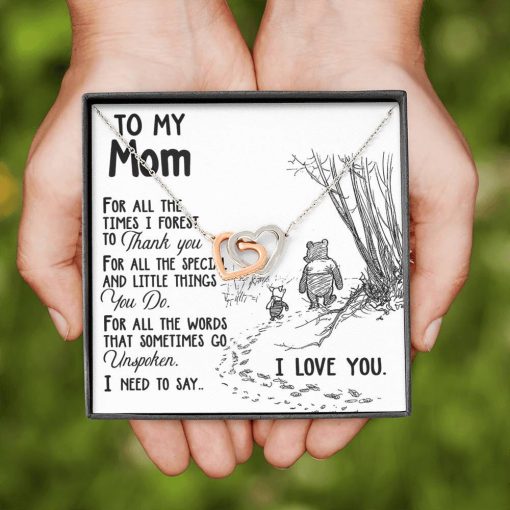 Gearhumans 3D Happy Mothers Day Interlocking Hearts Necklace 7 Gearhumans 3D Happy Mothers Day Interlocking Hearts Necklace GO26042118 ShineOn Fulfillment