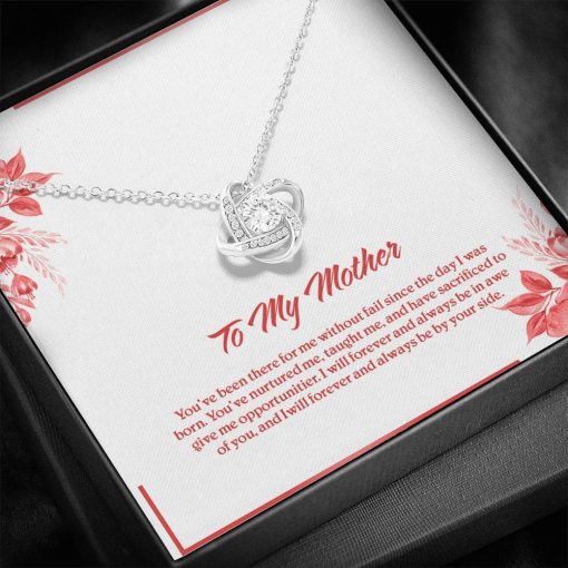 Gearhumans 3D Happy Mothers Day Love Knot Necklace Jewelry ShineOn Fulfillment