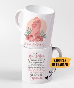 Gearhumans 3D Happy Mothers Day To My Bonus Mom Custom Name Mug GO140410 Mug 