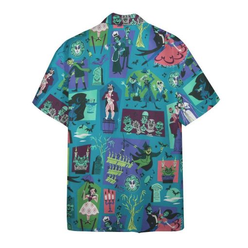 Gearhumans 3D Haunted Maison Hawaii Shirt ZK1705219 Hawai Shirt
