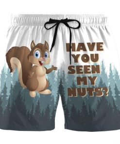 Gearhumans 3D Have You Seen My Nuts Custom Beach Shorts GS24061 Men Shorts Men Shorts S 