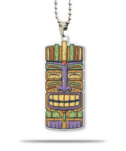 Gearhumans 3D Hawaii Tiki Mask Custom Car Hanging GW21062118 Car Hanging Car Hanging/1 Pack 