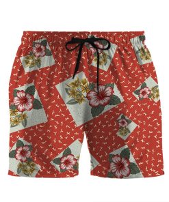 Gearhumans 3D Herbert I McDunnough Nicolas Cage In Raising Arizona Custom Beach Shorts Swim Trunks GS19052122 Men Shorts Men Shorts S 