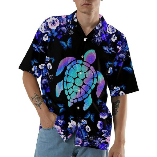 Gearhumans 3D Holographic Turtle Hawaii Shirt ZK21052104 Hawai Shirt