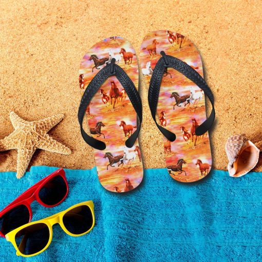 Gearhumans 3D Horse Flip Flop ZZ2605214 Flipflop