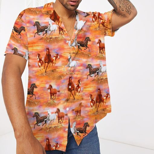 Gearhumans 3D Horse Hawaii Shirt ZZ2605215 Hawai Shirt