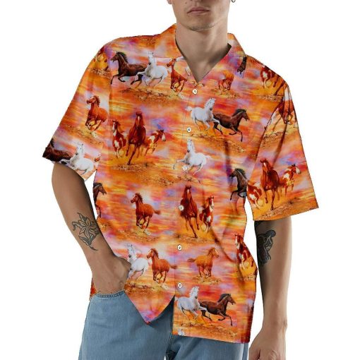 Gearhumans 3D Horse Hawaii Shirt ZZ2605215 Hawai Shirt