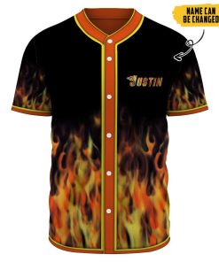 Gearhumans 3D Hot Rod Flame Blowing Custom Name Jersey Shirt GO01072112 Jersey Shirt Jersey Shirt Men S