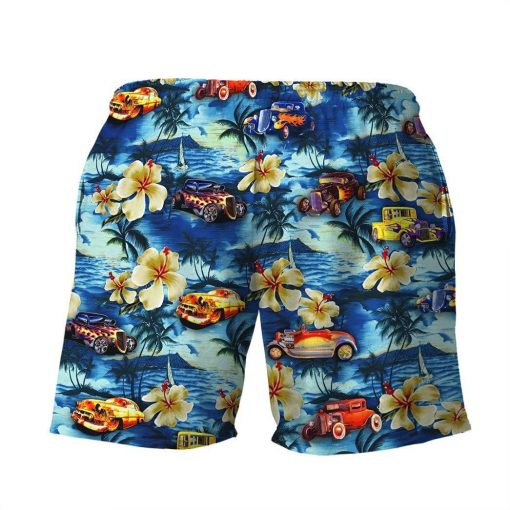 Gearhumans 3D Hot Rod Hawaii Shirt ZG-HW03082005 Hawai Shirt