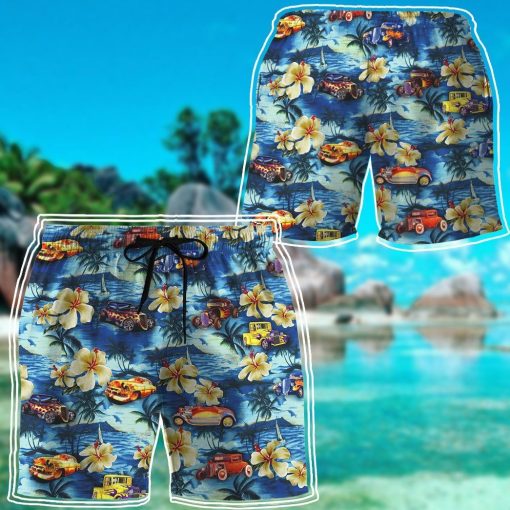Gearhumans 3D Hot Rod Hawaii Shirt ZG-HW03082005 Hawai Shirt