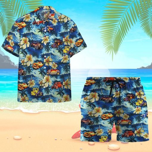 Gearhumans 3D Hot Rod Hawaii Shirt ZG-HW03082005 Hawai Shirt