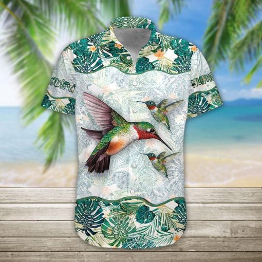 Gearhumans 3D Hummingbird Hawaii Shirt ZG-HW15072005 Short Sleeve Shirt
