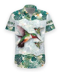 Gearhumans 3D Hummingbird Hawaii Shirt ZG-HW15072005 Short Sleeve Shirt S