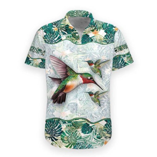 Gearhumans 3D Hummingbird Hawaii Shirt ZG-HW15072005 Short Sleeve Shirt S