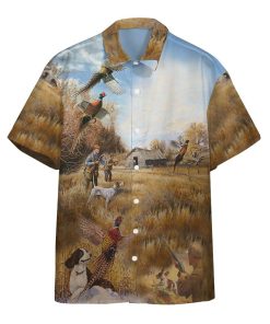 Gearhumans 3D Hunting Hawaiian Custom Short Sleeve Shirts GW24052110 Hawai Shirt 