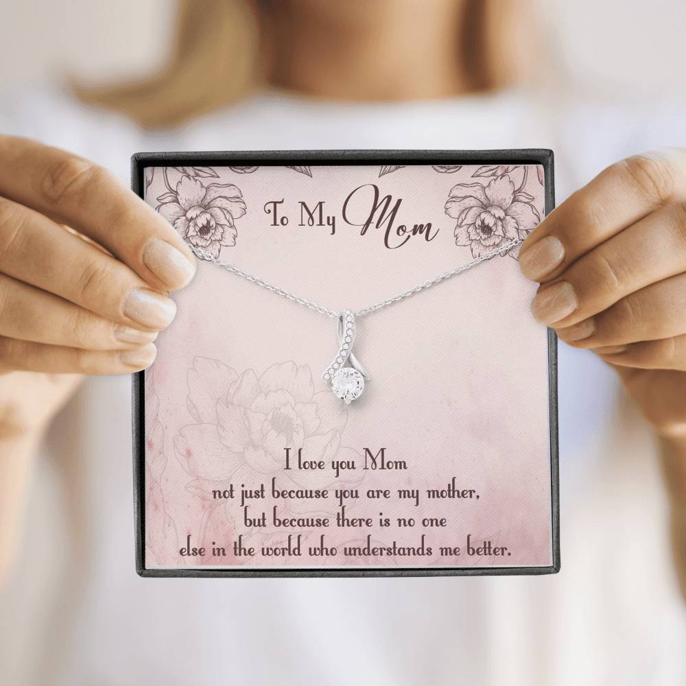 Gearhumans 3D I Love My Mom Happy Mothers Day Alluring Beauty Necklace 6 Gearhumans 3D I Love My Mom Happy Mothers Day Alluring Beauty Necklace GS2604217 ShineOn Fulfillment
