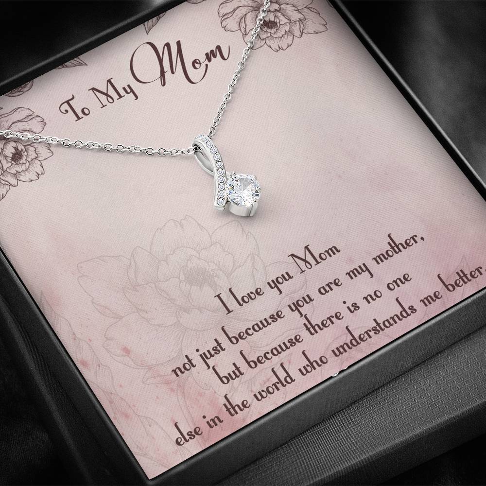 Gearhumans 3D I Love My Mom Happy Mothers Day Alluring Beauty Necklace 3 Gearhumans 3D I Love My Mom Happy Mothers Day Alluring Beauty Necklace GS2604217 ShineOn Fulfillment