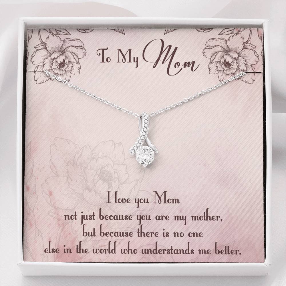 Gearhumans 3D I Love My Mom Happy Mothers Day Alluring Beauty Necklace 2 Gearhumans 3D I Love My Mom Happy Mothers Day Alluring Beauty Necklace GS2604217 ShineOn Fulfillment Standard Box