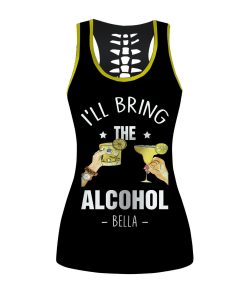 Gearhumans 3D I Will Bring The Alcohol Custom Name Hollow Tank Top GS1904213 Hollow Tank Top Hollow Tank Top S 