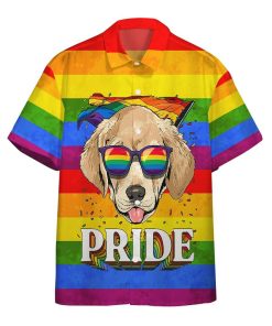 Gearhumans 3D Im Proud And So Is My Labrador Retriever Custom Short Sleeve Shirts GS0106217 Hawai Shirt Short Sleeve Shirt S 