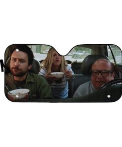gearhumans 3D It's Always Sunny In Philadelphia Custom Car Auto Sunshade GS050810 Auto Sunshade 57''x27.5''