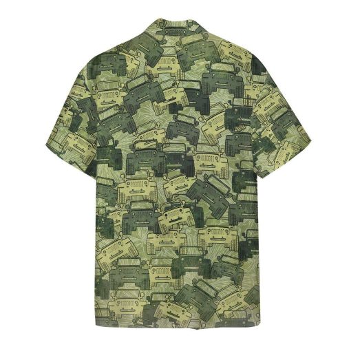 Gearhumans 3D Jeep Hawaii Shirt ZZ08047 Hawai Shirt