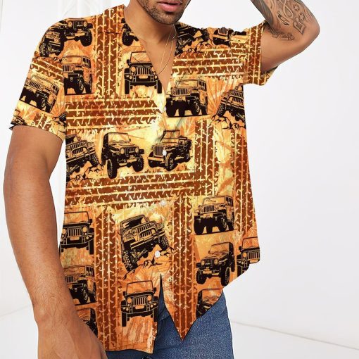 Gearhumans 3D Jeep Hawaii Shirt ZZ12044 Hawai Shirt