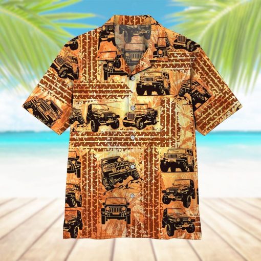Gearhumans 3D Jeep Hawaii Shirt ZZ12044 Hawai Shirt