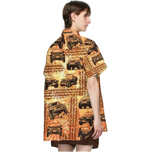 Gearhumans 3D Jeep Hawaii Shirt ZZ12044 Hawai Shirt