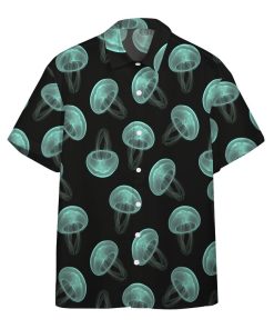 Gearhumans 3D Jellyfish X Ray Custom Short Sleeve Shirt GO07052120 Hawai Shirt Short Sleeve Shirt S