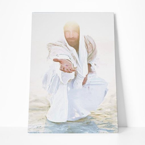 Gearhumans 3D Jesus Christ Art Canvas GS23042117 Canvas 1 Piece Non Frame M