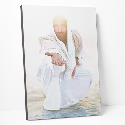 Gearhumans 3D Jesus Christ Art Canvas GS23042117 Canvas