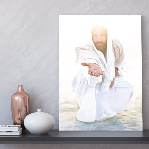 Gearhumans 3D Jesus Christ Art Canvas GS23042117 Canvas