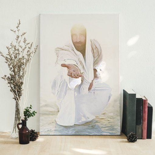 Gearhumans 3D Jesus Christ Art Canvas GS23042117 Canvas