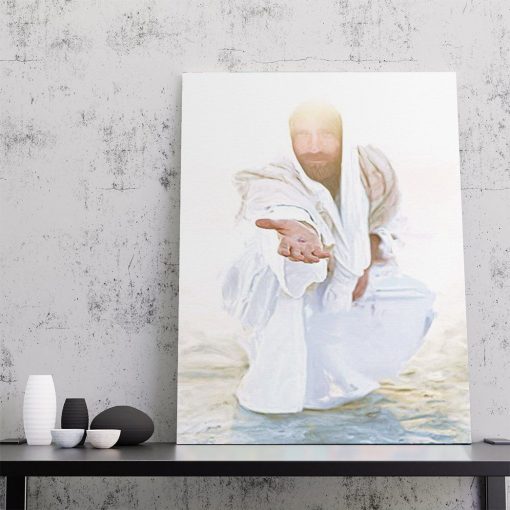 Gearhumans 3D Jesus Christ Art Canvas GS23042117 Canvas