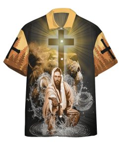 Gearhumans 3D Jesus Christ Is My Everything Custom Short Sleeve Shirt GW04052124 Hawai Shirt Short Sleeve Shirt S 