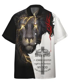 Gearhumans 3D Jesus Christ Way Maker Custom Short Sleeve Shirts GW04052119 Hawai Shirt Short Sleeve Shirt S 