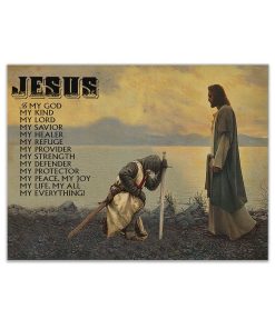 Gearhumans 3D Jesus Is My Everything Custom Canvas GO29042115 Canvas 1 Piece Non Frame M