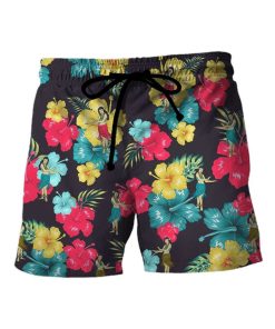 Gearhumans 3D Jim Carrey In Ace Ventura Pet Detective Hawaii Shirt ZB260338 Men Shorts S 